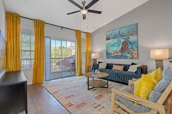 Living Room at Windsor Highwoods Preserve, Tampa, 33647